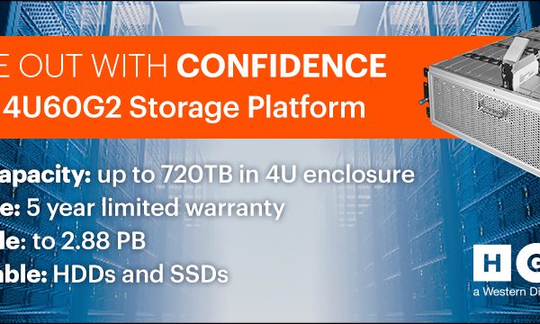 HGST 4U60G2 Storage JBOD – Hohe Speicherkapazität für Rechenzentren