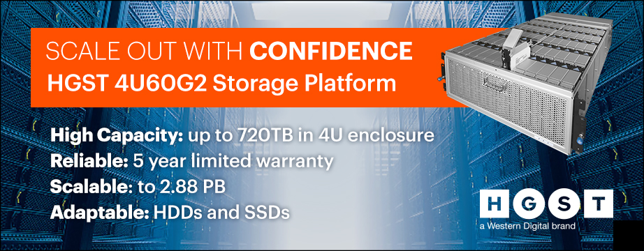 HGST 4U60G2 Storage JBOD – Hohe Speicherkapazität für Rechenzentren