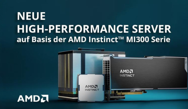 HPC / AI Server der AMD Instinct MI300 Serie