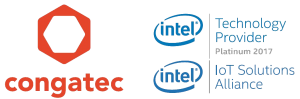 congatec & intel logo